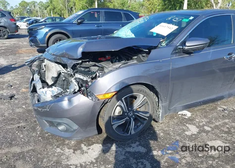 2017 Honda Civic Touring from USA, damaged, VIN 19XFC1F92HE020072